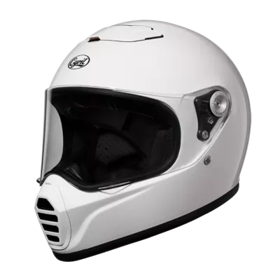 CYRIL C300 Gloss White Full Face Motorcycle Helmet
