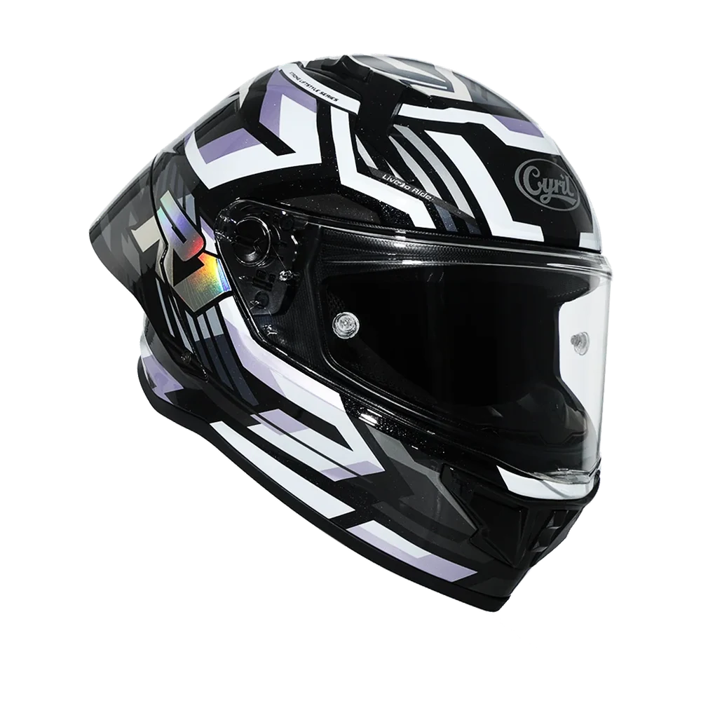 CYRIL R1-PRO Shadow Armor A1 Gloss Full Face Helmet