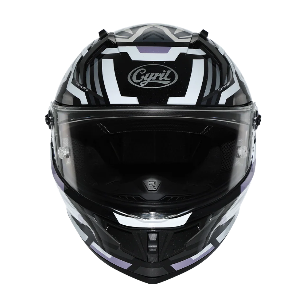 CYRIL R1-PRO Shadow Armor A1 Gloss Full Face Helmet