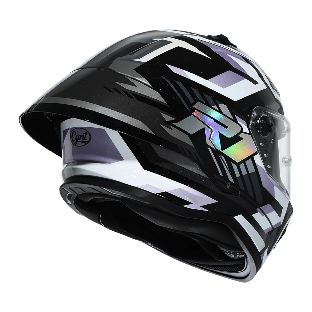 CYRIL R1-PRO Shadow Armor A1 Gloss Full Face Helmet