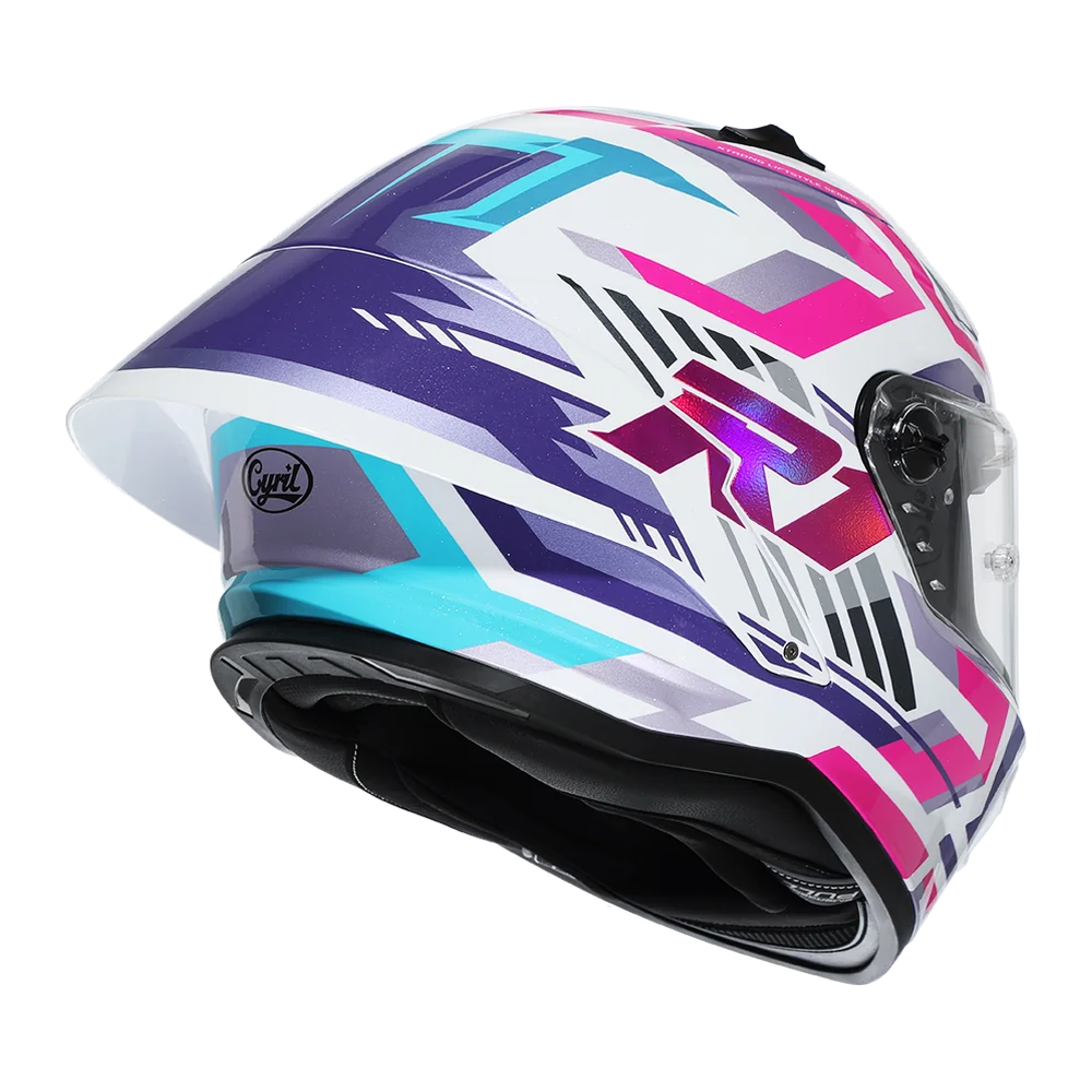 CYRIL R1-PRO Shadow Armor A3 Gloss Full Face Helmet