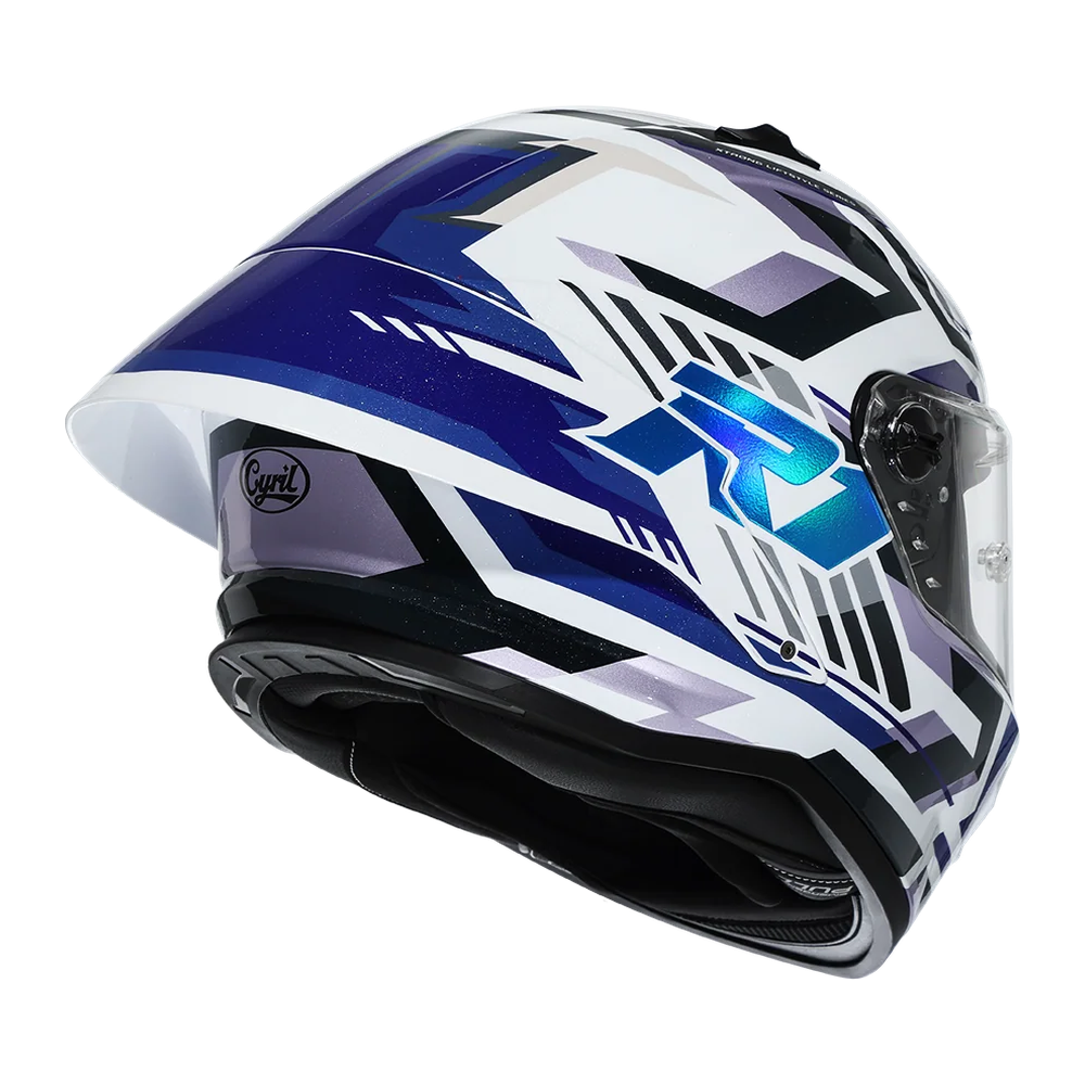 CYRIL R1-PRO Shadow Armor A4 Gloss Full Face Helmet
