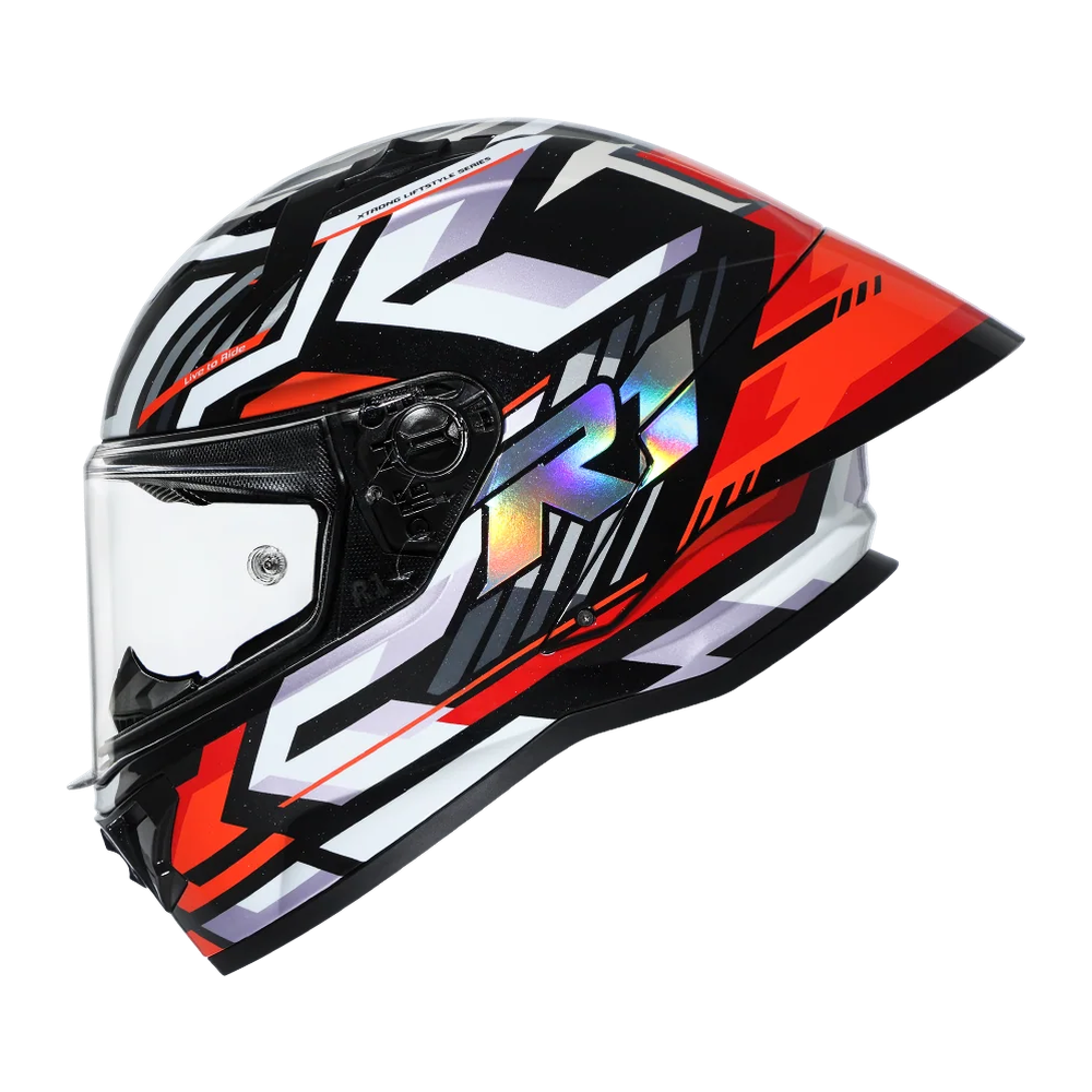 CYRIL R1-PRO Shadow Armor A2 Gloss Full Face Helmet