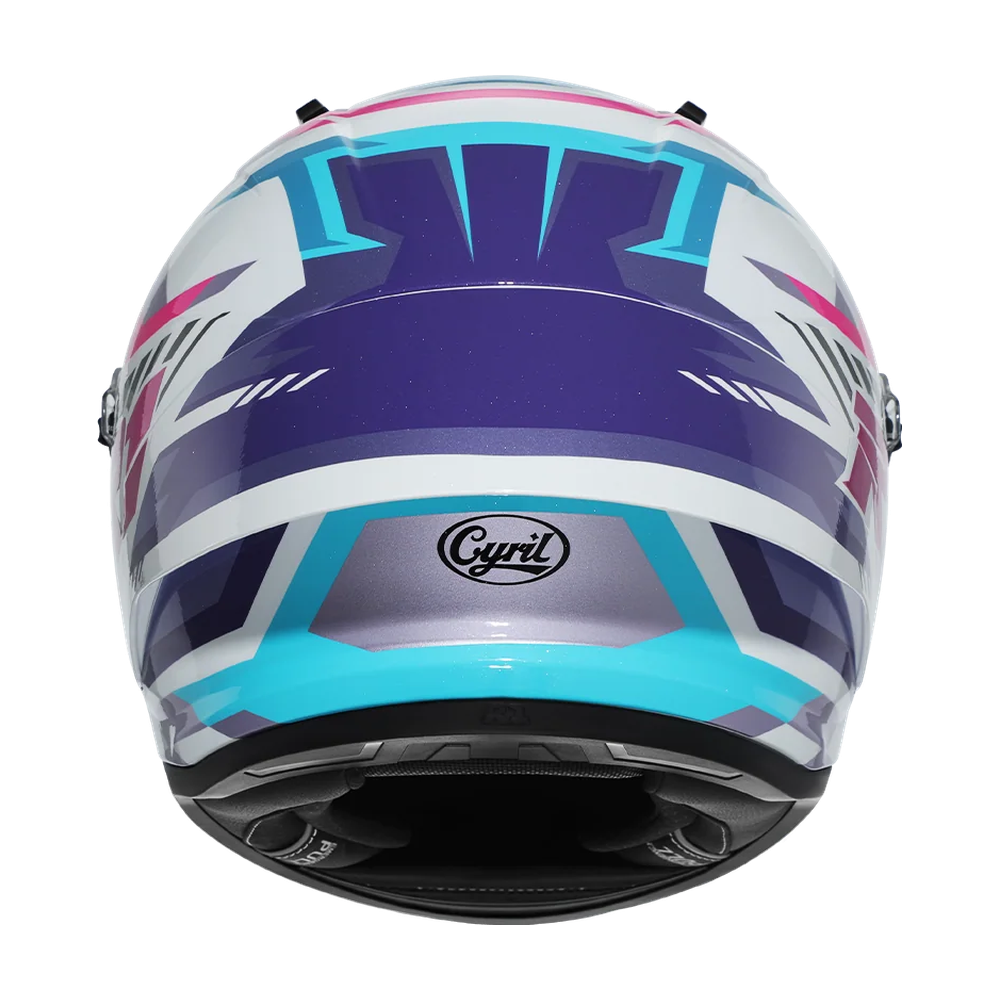 CYRIL R1-PRO Shadow Armor A3 Gloss Full Face Helmet