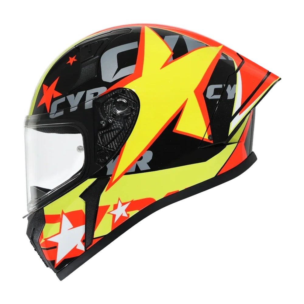 CYRIL Mad Shark FF357 Star Blaze 2 Gloss Full Face Helmet