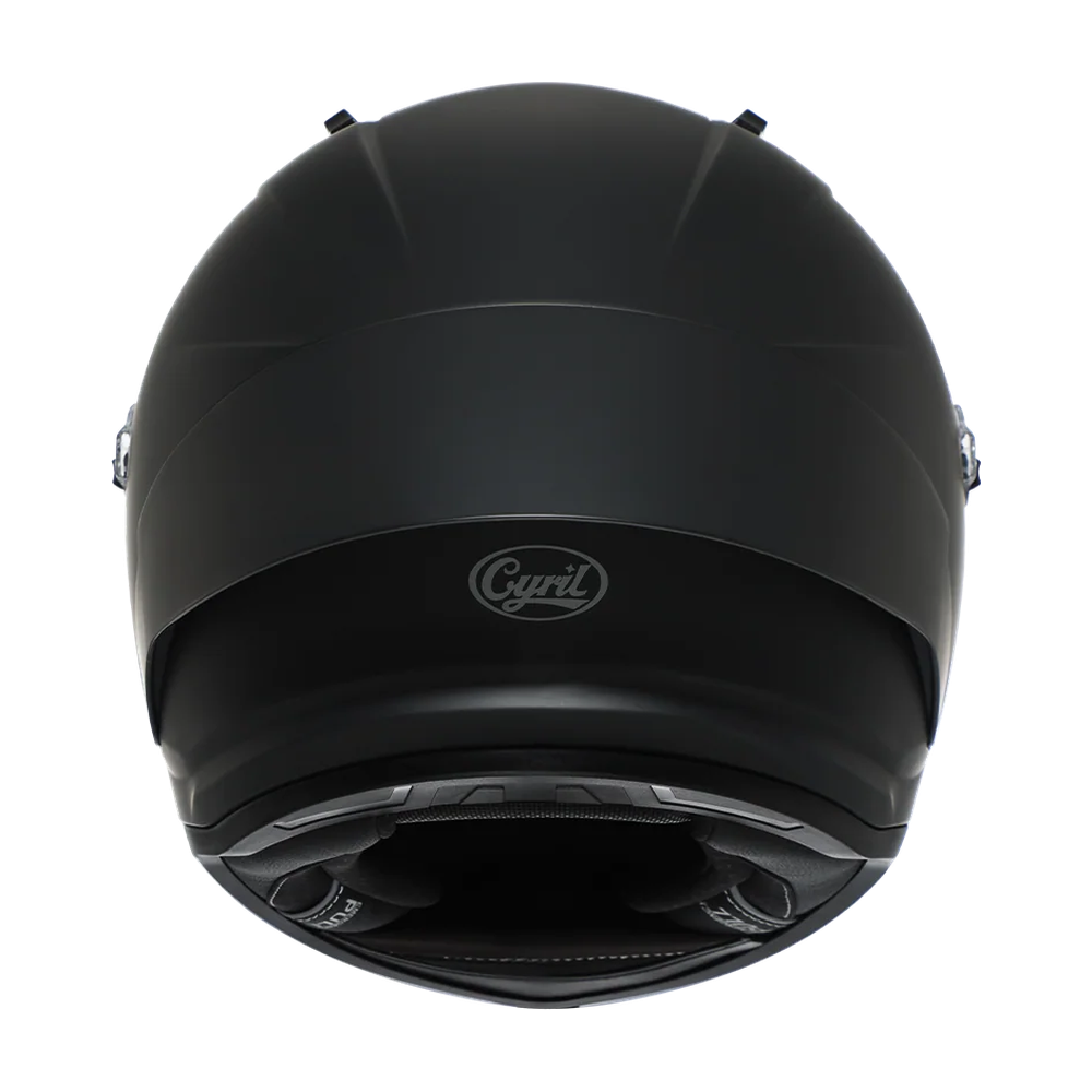 CYRIL R1-PRO Black Matt Full Face Helmet