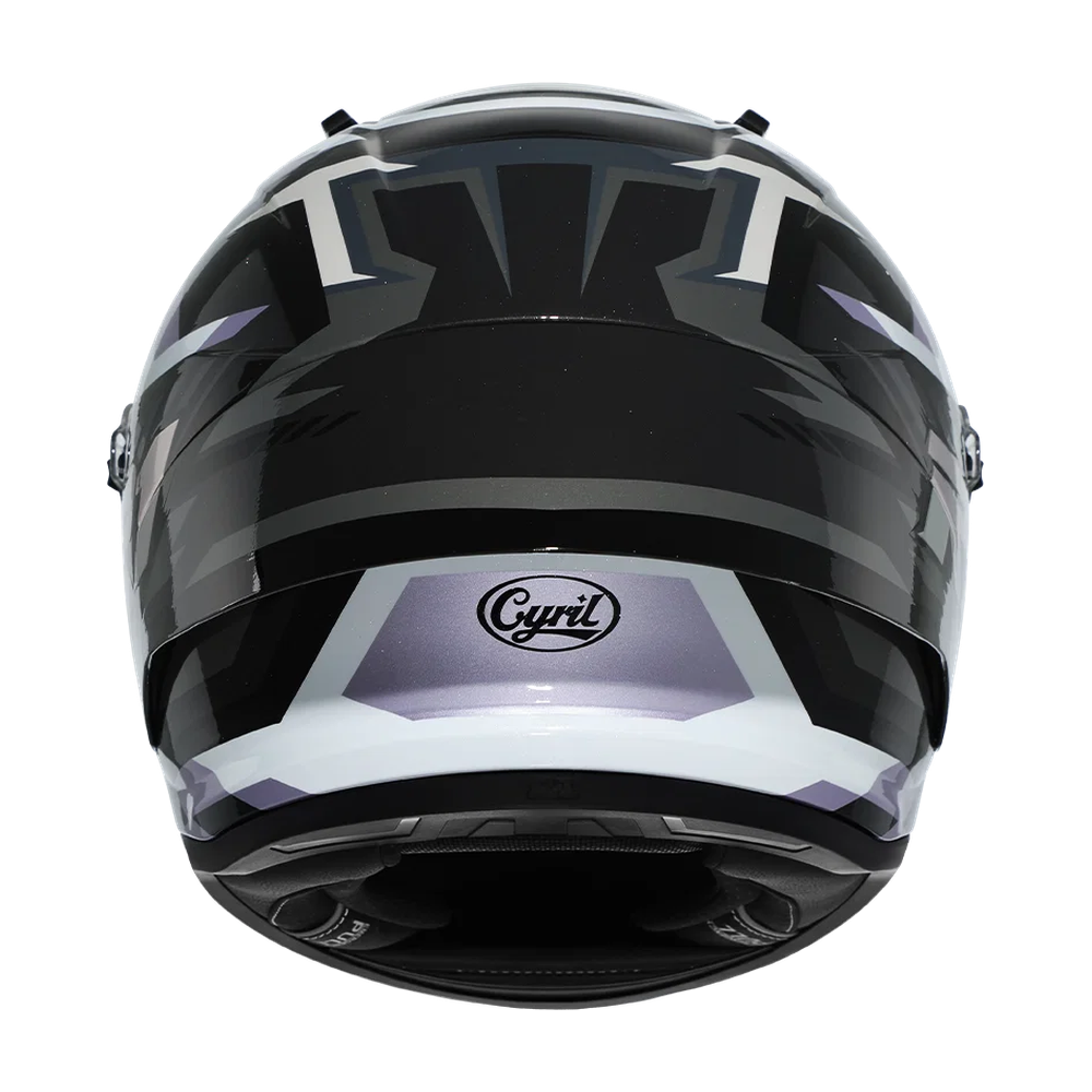 CYRIL R1-PRO Shadow Armor A1 Gloss Full Face Helmet