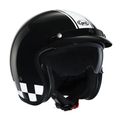 Movelck Open Face Helmet Checkmate 01 Gloss