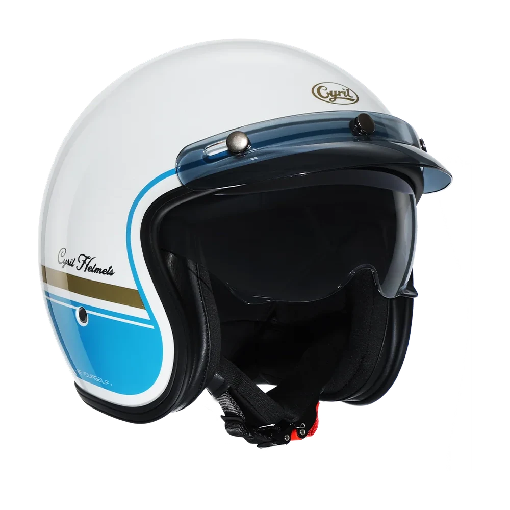 CYRIL Movelck Coastline 01 Gloss Open Face Helmet