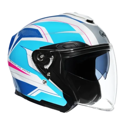 R18 Dual Visor Open Face Helmet Speedster 03 Gloss
