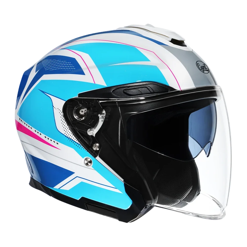 CYRIL R18 Speedster 03 Gloss Dual Visor Open Face Helmet