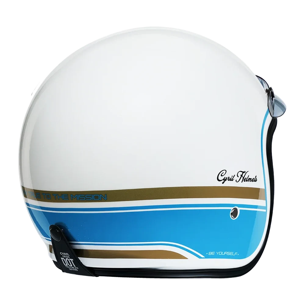 CYRIL Movelck Coastline 01 Gloss Open Face Helmet