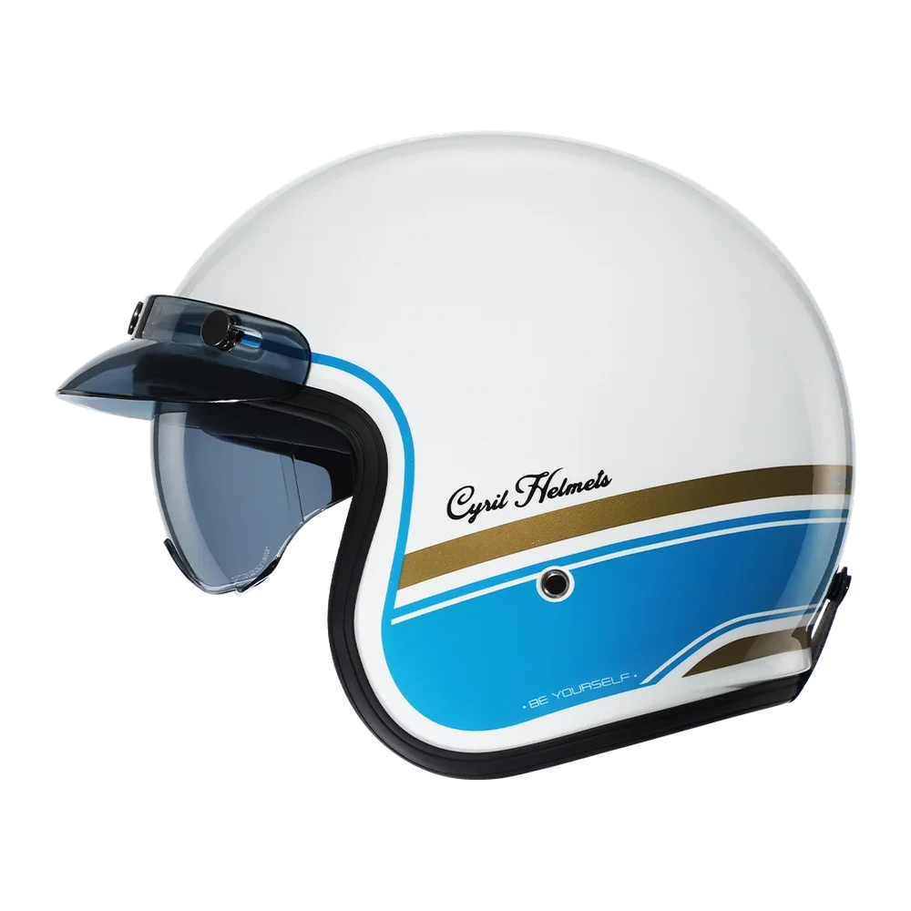 CYRIL Movelck Coastline 01 Gloss Open Face Helmet