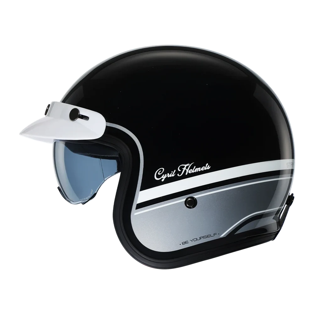 CYRIL Movelck Coastline 02 Gloss Open Face Helmet