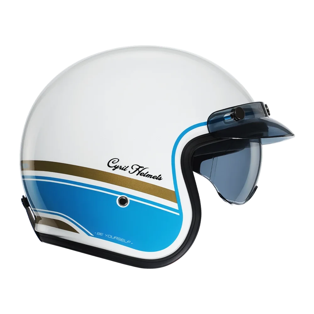 CYRIL Movelck Coastline 01 Gloss Open Face Helmet