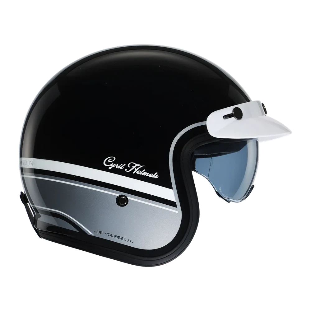 CYRIL Movelck Coastline 02 Gloss Open Face Helmet