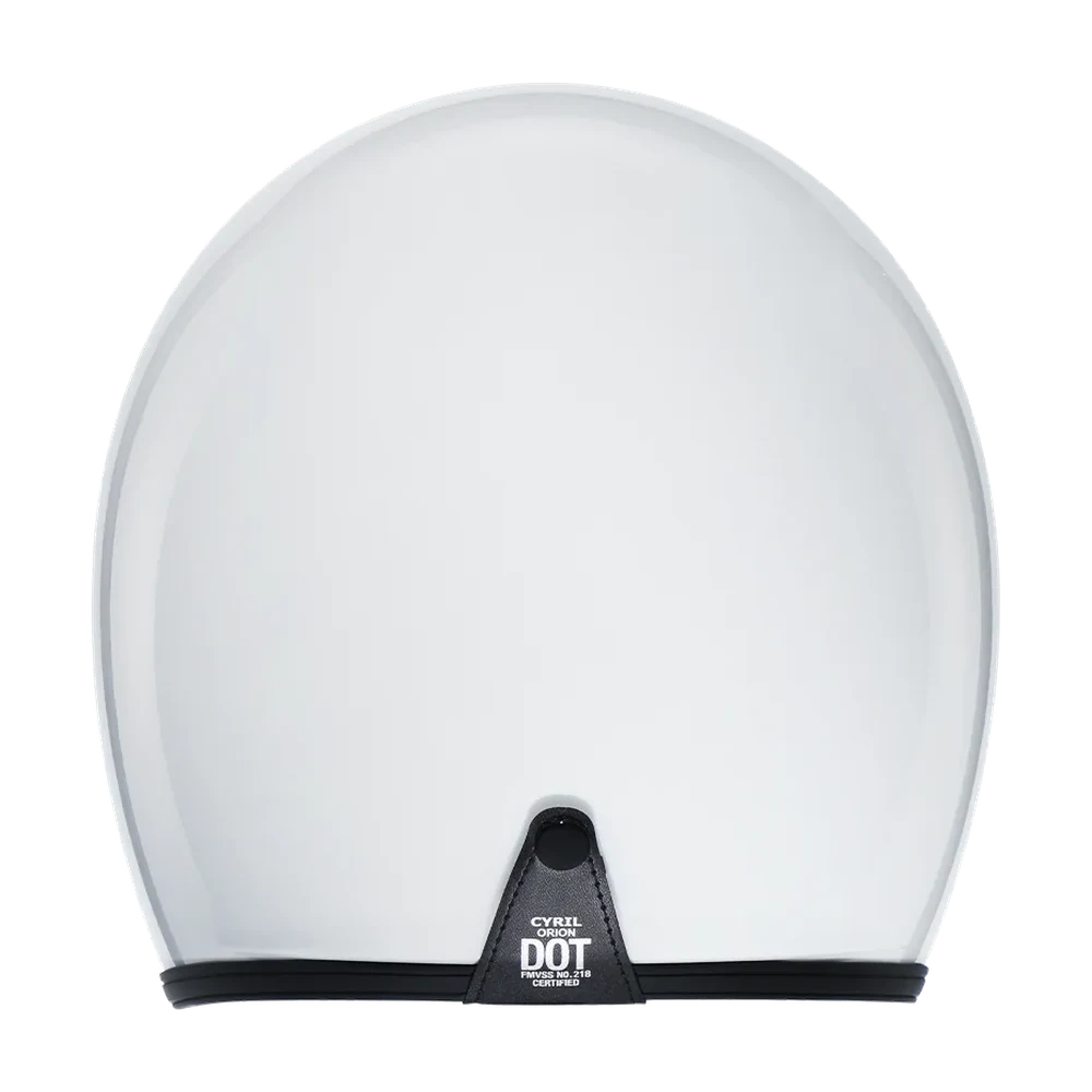 CYRIL Movelck White Gloss Open Face Helmet