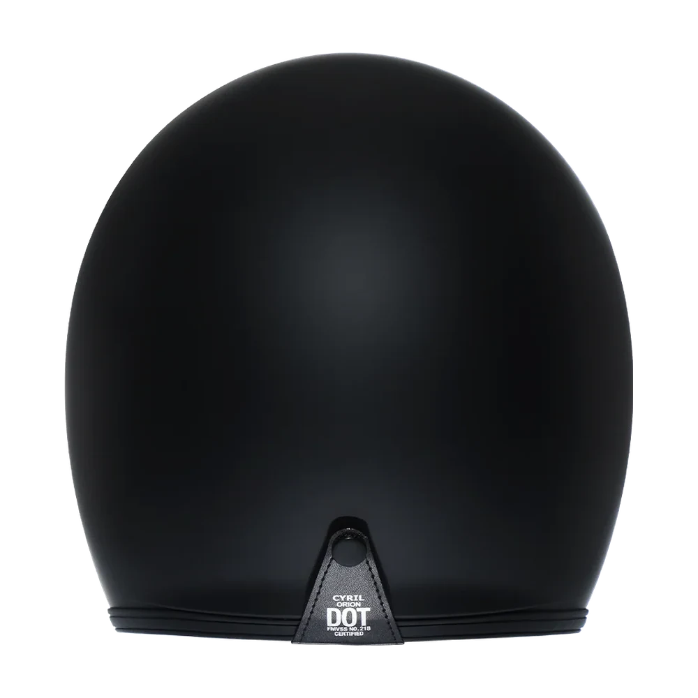 CYRIL Movelck Black Matte Open Face Helmet